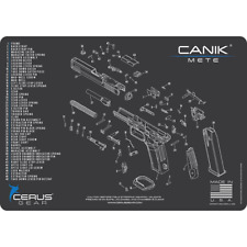 For CANIK® METE SCHEMATIC Handgun Gun Cleaning Mat Cerus Gear