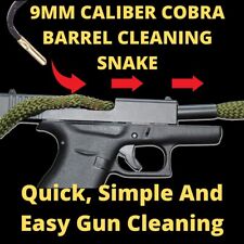 9MM Barrel Cleaning Snake Kit Free Fast Shipping Bore Rope Lifetime Warranty