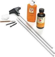 22 Rifle Cleaning Kit with Cleaner and Lubrication Oil with Rod Patches Brush