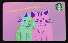 Starbucks Card 6192 - I'm Not Me (Cats) 2021 BC