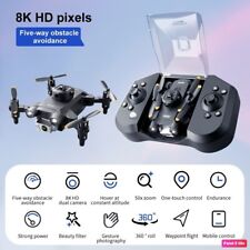 4DRC Nocchi-II Mini 4D-V30 FPV Black Drone 8K 1080P HD Dual Camera Wi-Fi