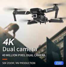 2024 New RC Drone With 4K HD Dual Camera WiFi FPV Foldable Quadcopter