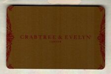 CRABTREE & EVELYN Christmas, Classic Logo 2007 Gift Card ( $0 )