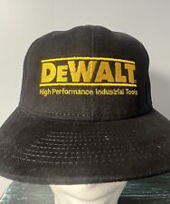 DeWalt Industrial Tools Baseball Cap Black Snapback Osterman Vintage