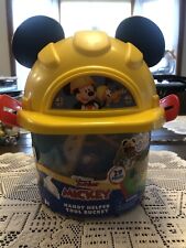 Mickey Mouse Disney Junior Handy Helper Tool Bucket Play Construction Toys 29-Pc