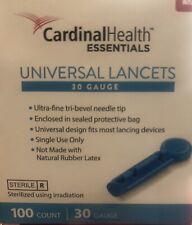 400 Cardinal Health Lancets 30 Gauge Expire 2025 - 2026! Factory Sealed - Sterling Heights - US