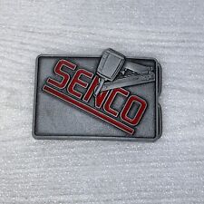 Senco Nail Guns Belt Buckle Pewter Construction Tools Builder Made in USA