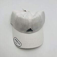 Brand New Adidas Women's Fit AeroReady Hat / Cap White & Black Adjustable