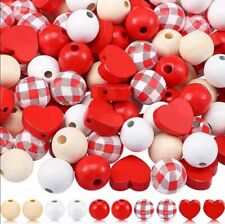 Wooden Beads Crafting Accessories Pieces Stylish Design Use For Art Craft Making