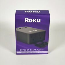 Roku PW1000R Smart Home Outdoor Smart Plug SE with Custom Scheduling Brand New - Madisonville - US