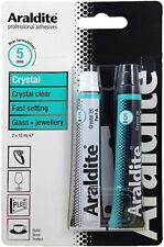 Araldite Crystal Clear - Strong Adhesive Glue - Glass Jewellery - 2 x 15ml Tubes