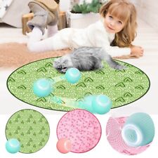 3 In 1 Cat Toys Interactive Roling Ball Smart Tunnel Mat Automatic USB Charging - CN