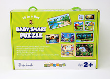 Horizon Baby Smart Puzzle 10 in 1 Box - Early Learning Through Play for Kids 2+ - Plain City - US