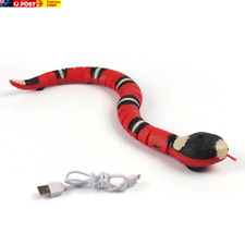 Interactive Smart Cat Toy with USB Recharge - Pet Teaser Snake - AU