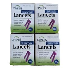 Omnis Health 30 Gauge Lancets (4 Boxes) - Muncie - US