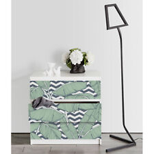 IKEA MALM dresser Minimalistic tropical leafs Removable sticker for furniture - Toronto - Canada