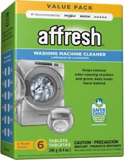 Affresh Washing Machine Cleaner, 6 Month Supply, Cleans Front Load and Top Load