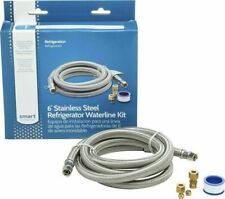 Smart Choice 6 Feet Stainless Steel Refrigerator Waterline Kit - NEW Genuine - Jensen Beach - US