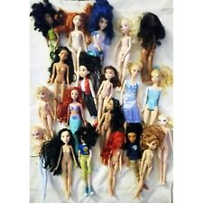 Fashion Doll Lot of 20 Various Brands Crafting Supplies Princess Dolls Toys