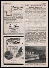 1929 Savage Health Motor New York Exerciser Reducer Tone Device Vintage Print Ad - Austin - US