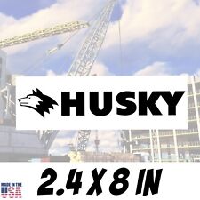 HUSKY, Vinyl Decal 2.4x8, Construction Tools, Tool Box Decor, Truck, Sticker