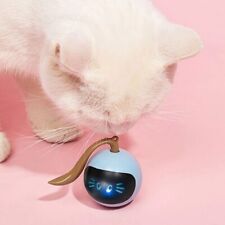 Cat Toys Colorful LED Self Rotating Pet Automatic Ball USB Rechargeable Smart - Los Angeles - US