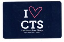 Christmas Tree Shops I Love Heart CTS Gift Card No $ Value Collectible