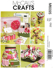 McCall's Pattern M6095, Charming Sewing Room Accessories, FF