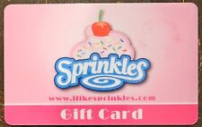 Sprinkles gift cards (Lakewood, NJ)