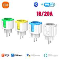 Xiaomi Tuya 16/20A EU Smart Socket WiFi Smart Plug With Power Monitoring Timing - CN