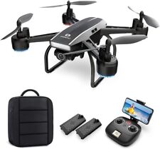 DEERC D50 Drone 2K UHD FPV Wide Angle Camera Waypoints 2 Batteries and Carry Bag