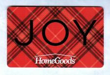 HOMEGOODS Joy, Red Plaid ( 2018 ) Gift Card ( $0 )