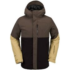 Brand New Mens 2024 Volcom L Insulated Gore-Tex Jacket Brown