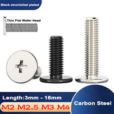 M2 M2.5 M3 M4 CM Phillips Ultra Thin Flat Wafer Head Screw Bolt Machine Screw - CN