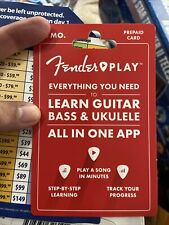 Fender Play Gift card