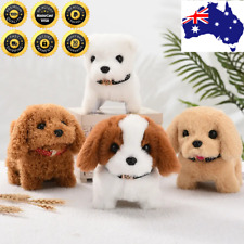 Intelligent Robot Dog Walking Kids Toys Dancing Smart Tail Wagging Electronic - AU