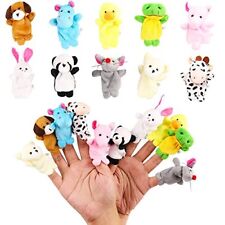 20Pcs Finger Puppets Set - Soft Plush Animals Finger Puppet Toys for Kids Mini - Long Beach - US