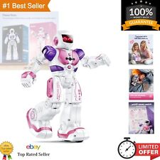 Interactive Smart Robot Toy for Kids - Gesture Sensing, Singing, Dancing - Pink - Providence - US