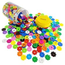 Smart Coins 500 Pieces Interlocking Discs Set, Kids STEM Toys, Kindergarten - Miami - US