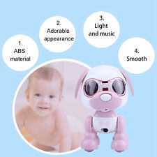 Robot Dog Pet Toy Smart Kids Interactive Walking Sound Puppy LED Record Edu US - CN