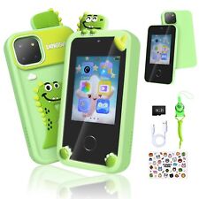 Green Dinosaur Kids Phone, 2.8 IPS Touchscreen Kids Smart Phone, Fake Phone ... - Lathrop - US"