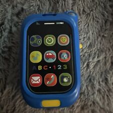 Baby King Blue Cell Smart Phone Toddler Kid Toy Talks Lights Music Sounds Rings! - Wisconsin Rapids - US