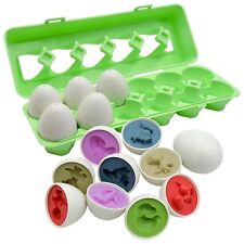 Matching Eggs Colour Children Toy Sensory Educational Kids Puzzle Smart Learning - CN