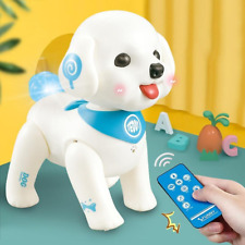 Remote Control Puppy Toy Smart Voice Control Singing Walking Robot Dog for Kids - US