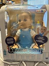 New Luvabella Interactive Baby Boy Doll W/ Accessories, box, user manual, 18 in - Joshua - US