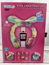 iTech jr Kids Smart Watch Headphones Fluffy Furry Pastel Rainbow Bows Floppy ear - Comfort - US