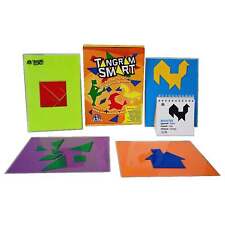 EduStic Tangram Smart Matching Game Grades K+ (ES-TSG01) - US