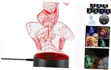 3D Night Light Kids Toys Anime Optical Illusion LED Lights Smart Touch 7 - Indianapolis - US