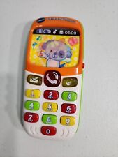 VTech Little Smartphone Orange Green Phone Kids Toddler Baby Toy Lights Up - Oviedo - US