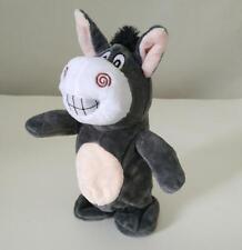 Smart Burro Stuffed Toy Singing Talking Walking Recording for Kids - SLATE GRAY - CN